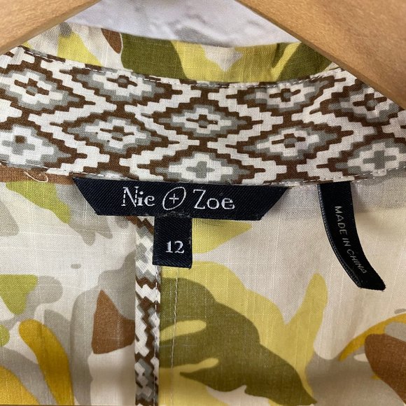 Nic & Zoe Front Tie Sleeveless Top - Picture 4 of 5